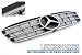 01 02 03 04 05 06 07 Mercedes Benz W203 C230 C240 C320 C350 All C-Class Models AMG Grille - Inner Grill Color: Black