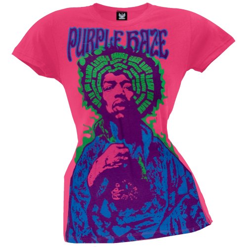 Jimi Hendrix - Purple Haze Juniors T-Shirt