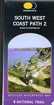 South West Coast Path 2: Bude to Portreath (Route Maps)