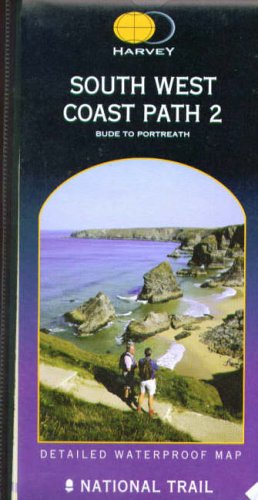 South West Coast Path 2: Bude to Portreath (Route Maps)