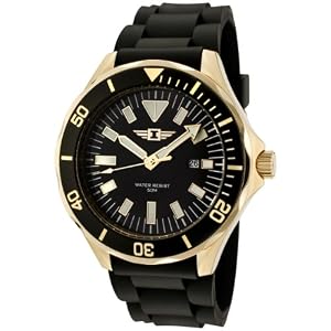 I By Invicta Men’s 90244-002 Black Dial Black Rubber Watch