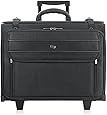 Solo 17.3" Laptop Rolling Catalog Case, Hanging File System, Black, B151