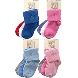 3-Pack Basic Cuffs Baby Socks