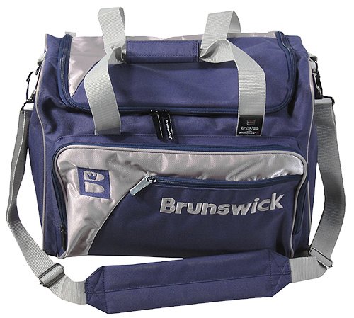 Brunswick Flash Double Tote Navy Silver