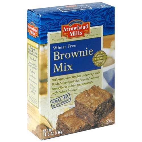 Arrowhead Mills Brownie Mx, Gluten-Free, 17.5-Ounce Unit (Pack of 6) by Arrowhead Mills