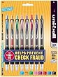 uni-ball 207 Retractable Medium-Point Gel Pens, 8 Colored Ink Pens (40110)