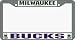 Milwaukee Bucks License Plate Frame