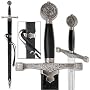 48" Excalibur King Arthur Medieval Sword Sheath Costume
