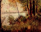 Georges Seurat (Seamount slope) Art Poster Print - 11" X 17"