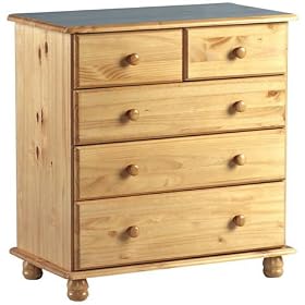 Corona Pine Bedroom Chest of Draws Sol 3 + 2 Drawer Antique Pine Chest of Drawers Pine Bedroom Furniture