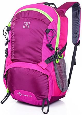 ORESAI Unisex outdoor riding mountaineering tourism backpack 30L Pink