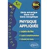 Physique Appliquee Terminale Sti G�nie M�canique G�nie Civil G�nie Energ�tique