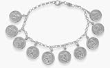 Genuine Sterling Silver Angel Bracelet