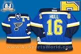 BRETT HULL St. Louis Blues SIGNED Hockey JERSEY