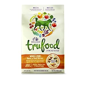 Wellness TruFood Baked Blends Grain Free Raw Dry Dog Food, Chicken Liver and Flaxseed, 3 Pound Wellness TruFood Baked Blends Grain Free Raw Dry Dog Food, Chicken Liver and Flaxseed, 3 Pound