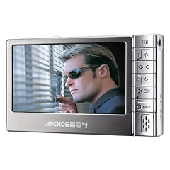 Archos 504 portabler MP3-/Video-Player 160 GB, 10,9 cm (4,3 Zoll) Display silber