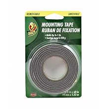 Duck Brand 1129541 3/4-by-60-Inch Removable Foam Mounting Tape