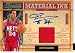 2010 Playoff National Treasure Authentic Devin Harris Autograph Game Worn Jersey Card