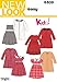 Simplicity Creative Group, Inc New Look Sewing Pattern 6309 Child Dresses, Size A (3-4-5-6-7-8)