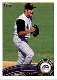 2011 Topps Limited Edition Baseball Card # COL14 Huston Street Colorado Rockies P In a protective screwdown display case!