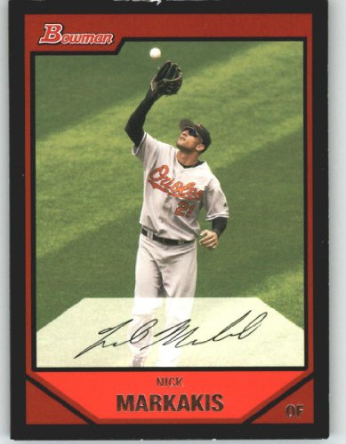 2007 Bowman Chrome #20 Nick Markakis - Baltimore Orioles (Baseball Cards)