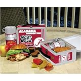 Alabama Crimson Tide NCAA Tin Lunch Box With Thermos