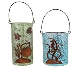Outdoor Living : Coastal Collection Lanterns (set of 2)
