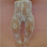 Premature Baby Tights White Lacey Bow in sizes 3.5-5.5lb and 5.5-7.5lb