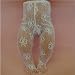 Premature Baby Tights White Lacey Bow in sizes 3.5-5.5lb and 5.5-7.5lb