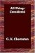 Books : All Things Considered