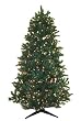 6.5' Pre-Lit Medium Sierra Fir Artificial Christmas Tree - Multi Lights
