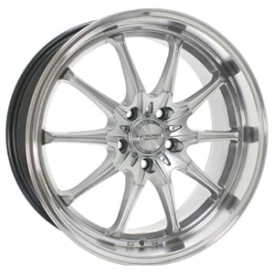 Kyowa Racing Trek 10 (Series 656) Hyper Silver - 18 x 8 Inch Wheel