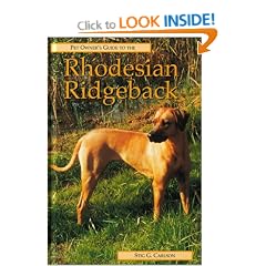 Pet Owner's Guide to Rhodesian Ridgeback (Pet owners guides)