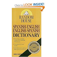 Random House Spanish-English English-Spanish Dictionary