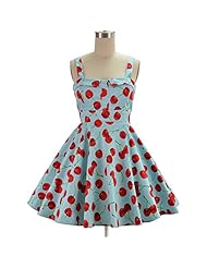 Sexy Cotton/Elastane Cocktail Vintage Full-Skirt Evening Dress/Prom Dress/Wedding Party Dress 