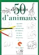 50 dessins d'animaux