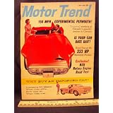 1960 60 May MOTOR TRENDS Magazine (Features: Fiat 2100, Volvo P-1800, Porsche Abarth... by Motor Trends