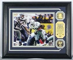 EMMITT SMITH ALL TIME RUSHING RECORD PHOTOMINT - Plaque