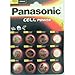 Panasonic CR-2032 Lithium Coin Battery - Twelve Pack [PC]