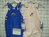 Review   / Toddler Girls Cotton Corduroy Embroidery Bib Pocket Overall (Prepack=24 Sets Assorted Sizes/Emb. Designs, Each $6.50)