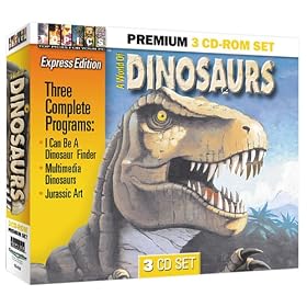A World of Dinosaurs 3 CD-ROM Set (Jewel Case)