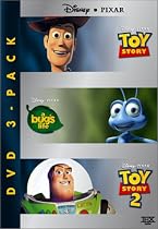 Disney Pixar DVD Three-Pack (Toy Story/A Bug's Life/Toy Story 2)