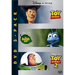 Disney Pixar DVD Three-Pack (Toy Story/A Bug's Life/Toy Story 2)