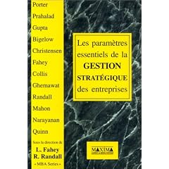 Les parametres essentiels de la gestion strategiqu des entreprises