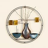 Stained Glass Vase and Bowl Wall Art