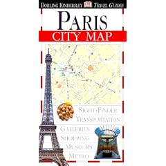 Eyewitness Travel City Map to Paris