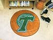 Tulane Green Wave 29" Round Basketball Floor Mat (Rug)