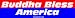 Buddha Bless America Bumper Sticker