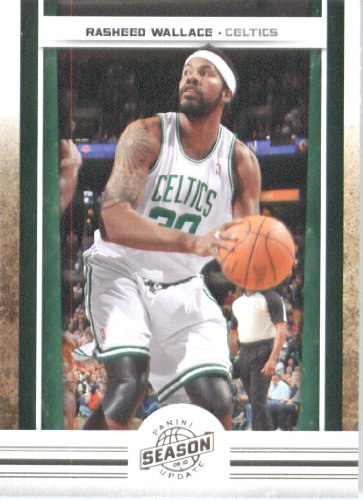 2009/10 Panini Basketball Card Season Update # 24 Rasheed Wallace Boston Celtics