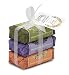 Mistral Soap Pack with a Bow, 3 - 100 g paper wrapped soaps: Verbena, Lavender, Melon Pear